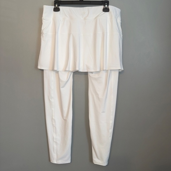 NWT Lilly Pulitzer UPF 50+ Luxletic Game Point 24" Skirted Legging Size XL - Picture 7 of 8